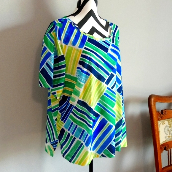 Alfred Dunner 3X Top - Picture 5 of 7